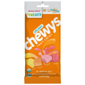 YumEarth Gumy rozpuszczalne EKO, Chewys - 57 g
