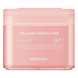 Mediheal Collagen Ampoule Tonizujące płatki do twarzy z kolagenem - 100 sztuk