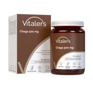 Vitaler's Chaga (Błyskoporek podkorowy) 500 mg - 60 kapsułek