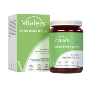 Vitaler's Ginkgo Biloba (Miłorząb japoński) 120 mg - 60 kapsułek