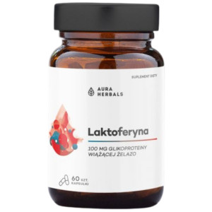 Aura Herbals Laktoferyna 100 mg - 60 kapsułek
