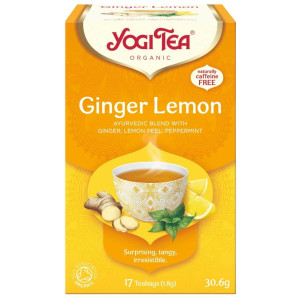 Yogi Tea Ginger Lemon Herbata z imbirem i cytryną - 17 saszetek
