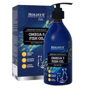 Holista Olej Omega 3 dla psa i kota - 500 ml