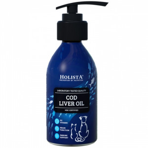 Holista Tran z dorsza dla psa i kota - 100 ml