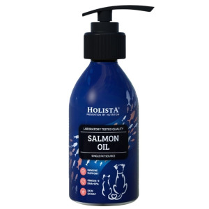 Holista Olej z łososia dla psa i kota - 100 ml