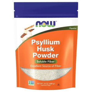 Now Foods Psyllium Husk Babka płesznik w proszku - 680 g