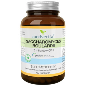 Medverita Saccharomyces boulardii Biootic™ 5 miliardów CFU - 120 kapsułek