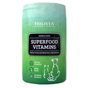 Holista Superfood Vitamins Witaminy i minerały dla psów i kotów - 200 g