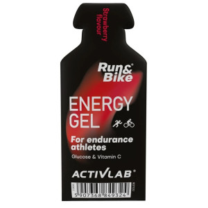 Activlab Run&Bike Żel energetyczny, truskawka - 40 g