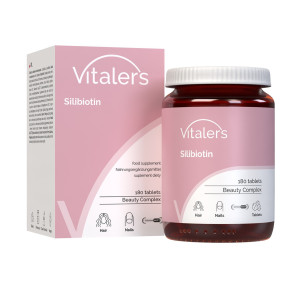 Vitaler's Silibiotin (Skóra, włosy, paznokcie) - 180 tabletek