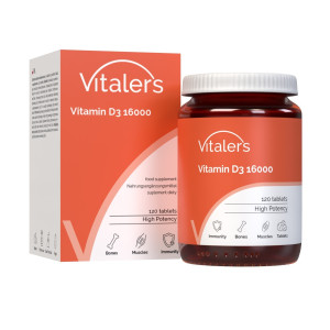 Vitaler's Witamina D3 16000 - 120 tabletek