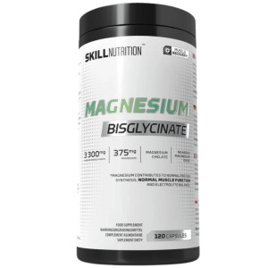 Skill Magnesium Bisglycinate , Bisglicynian magnezu - 120 kapsułek