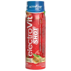 Activlab ElectroVit Shot, truskawka-poziomka - 80 ml