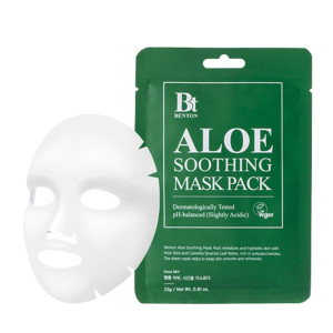 Benton Maseczka w płachcie z aloesem Aloe Soothing Mask - 1 sztuka
