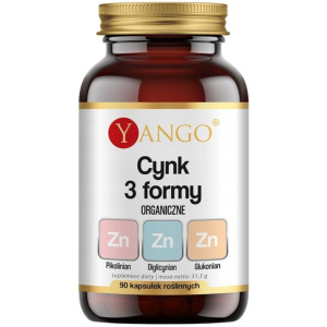 Yango Cynk 3 formy - 90 kapsułek