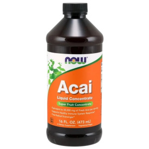 Now Foods Acai w płynie - 473 ml