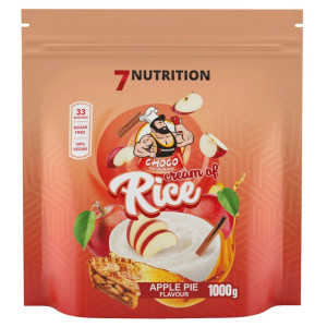 7Nutrition Cream of Rice Kleik bez cukru, Szarlotka - 1kg