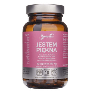 Panaseus Jestem piękna 510 mg - 50 kapsułek