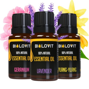 Bilovit Zestaw olejków eterycznych kwiatowych - 3 sztuki