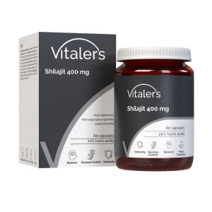 Vitaler's Shilajit (Mumio ałtajskie) 400 mg - 60 kapsułek