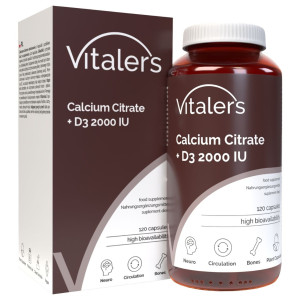 Vitaler's Wapń 120 mg + D3 - 120 kapsułek