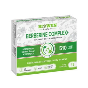 Biowen Berberine Complex+ - 15 kapsułek