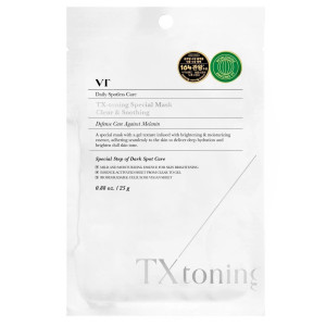 VT Cosmetics TX Toning Special Mask Kojaca maska w płachcie - 1 sztuka