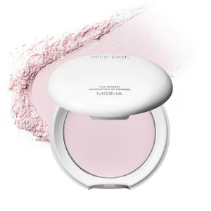 Missha Airy Pod Puder prasowany, różowy - 5 g