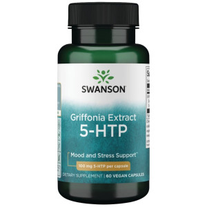Swanson Griffonia Extract 5-HTP - 60 kapsułek