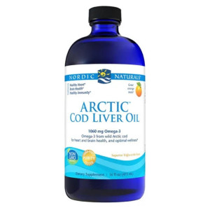 Nordic Naturals Olej z wątroby dorsza arktycznego pomarańczowy - 473 ml