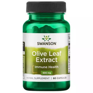 Swanson Olive Leaf Extract 500 mg - 60 kapsułek