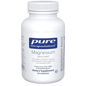 Pure Encapsulations Magnesium Glycinate Magnez (bisglicynian) - 90 kapsułek
