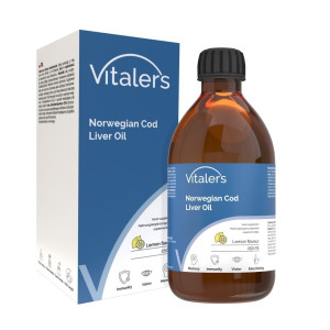 Vitaler's Tran norweski Omega-3 1250 mg smak cytrynowy - 250 ml