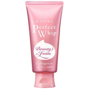 Shiseido Senka Perfect Whip Collagen Pianka do mycia twarzy - 120 g