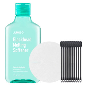 Jumiso Blackhead Melting Softner Zestaw do usuwania wągrów + płatki i patyczki