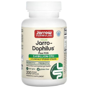 Jarrow Formulas Jarro-Dophilus + FOS (synbiotyk) - 200 kapsułek