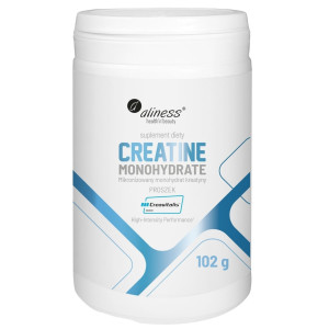 Aliness Creatine Monohydrate Mikronizowany Monohydrat Kreatyny - 102 g