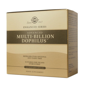 Solgar Advanced Multi-Billion Dophilus, probiotyk - 120 kapsułek