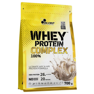 Olimp Whey Protein Complex 100%, biała czekolada-malina - 700 g
