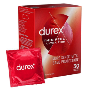 Durex Prezerwatywy Feel Ultra Thin - 30 sztuk