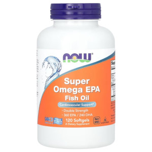 Now Foods Super Omega EPA 1000 mg - 120 kapsułek