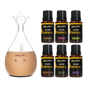 Bilovit Zestaw nebulizator olejków eterycznych + 6 olejków eterycznych