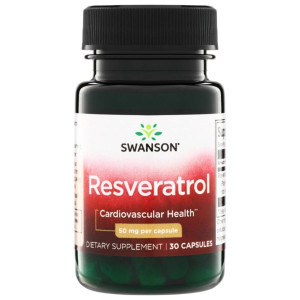 Swanson Resweratrol 50 mg - 30 kapsułek