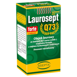 Asepta Laurosept FORTE Q73 Olejek laurowy z kurkumą i imbirem - 100 ml