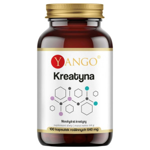Yango Kreatyna monohydrat - 100 kapsułek