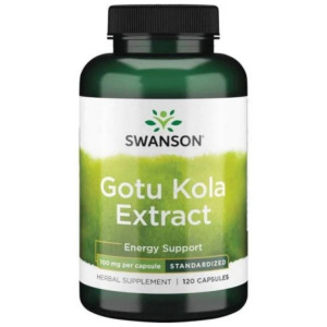 Swanson Gotu Kola ekstrakt 100 mg - 120 kapsułek