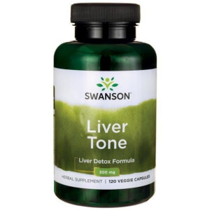 Swanson Liver Tone mieszanka ziół - 120 kapsułek