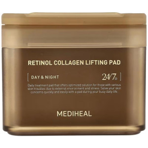 Mediheal Retinol Collagen Lifting Pad Liftingujące płatki do twarzy - 100 sztuk