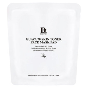 Benton Guava 70 Skin Toner Face Mask Pad Nawilżające płatki tonizujące - 70 sztuk
