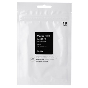 COSRX Master Patch Clear Fit Maskujące plastry na wypryski - 18 sztuk